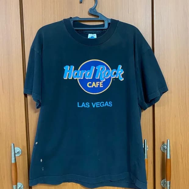 [HARD ROCK] 하드락 카페 라스베가스 티셔츠 L사이즈