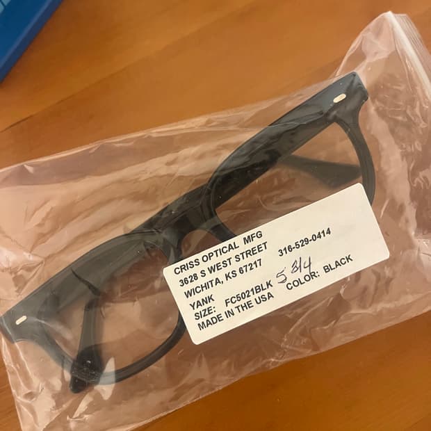 크리스 옵티컬 YANK 얀크 블랙