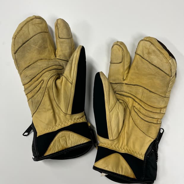lamb skin ski gloves