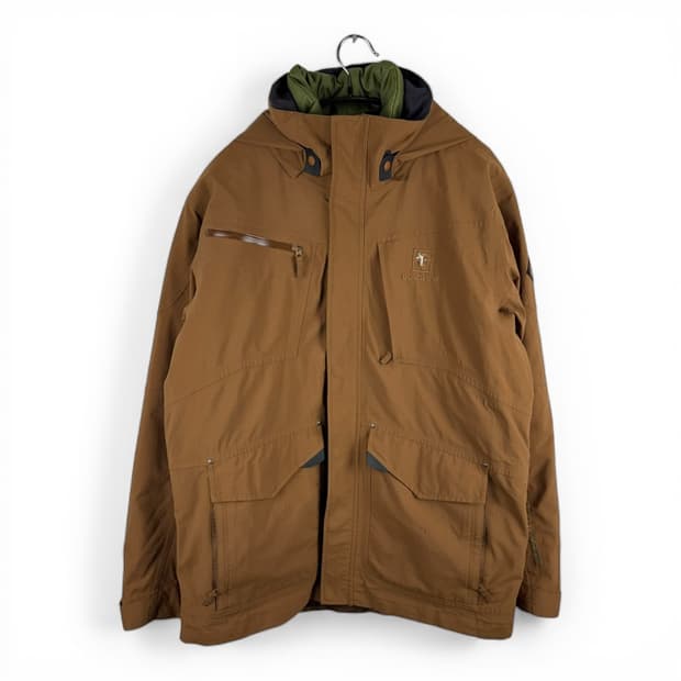  (무료배송)95) 블랙야크 고어택스 내피포함 바람막이 브라운