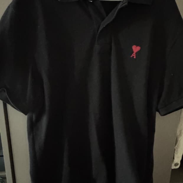 아미 스몰하트 블랙 카라티L 판매합니다