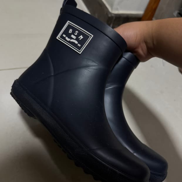 벤시몽 레인부츠 네이비 bsm rain boots navy