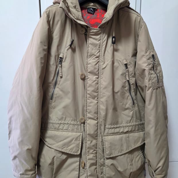 조던 덕다운 야상 패딩