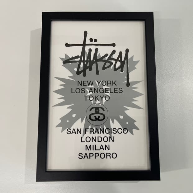 스투시 삿포로 챕터 한정판 아트 포토 2000s STUSSY