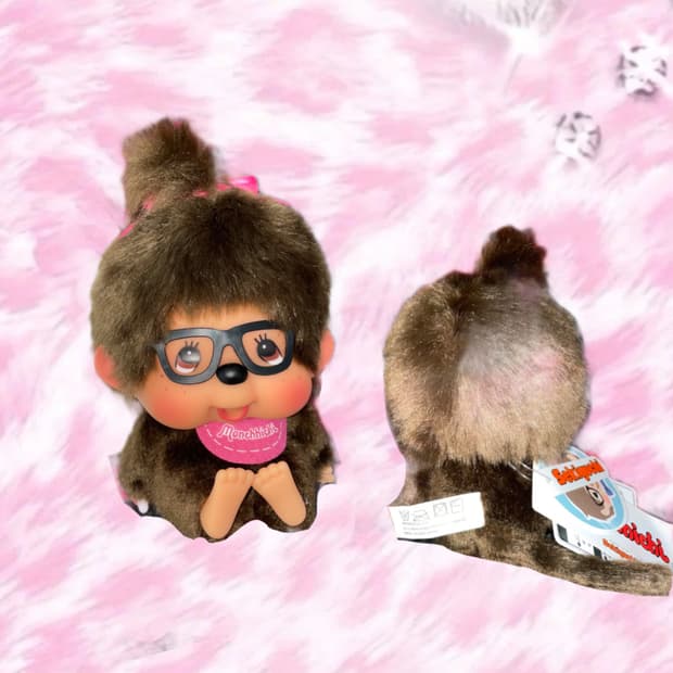 (희귀) 홍콩 한정판 안경 대두 몬치치