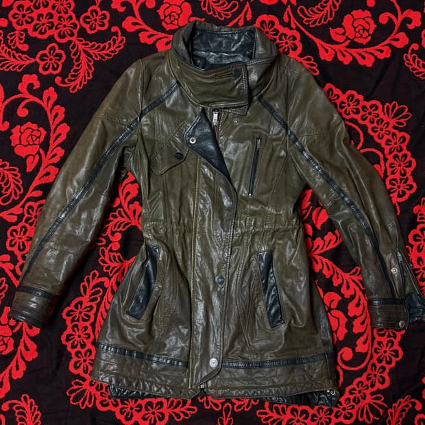 Leather Rock Punk Vkei jacket