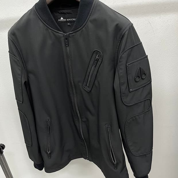 100) 무스너클 블루종 자켓 