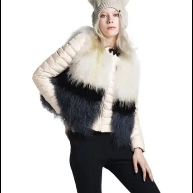 오즈세컨 밍크 퍼 베스트