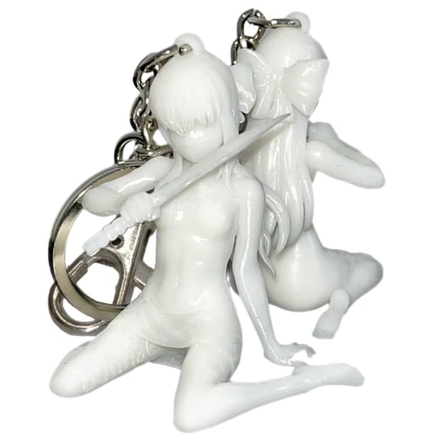 Bonnae 본네 키링 (white)