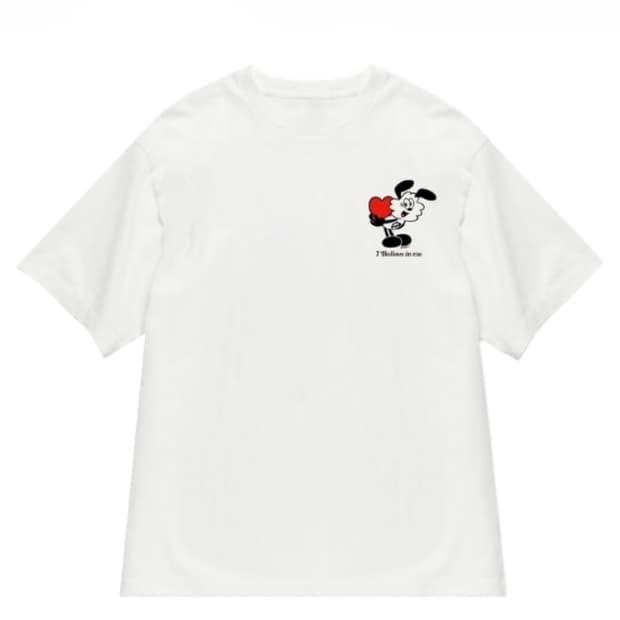2XL) 베르디 x 롯데 뮤지엄 베르디 티셔츠 #2 화이트