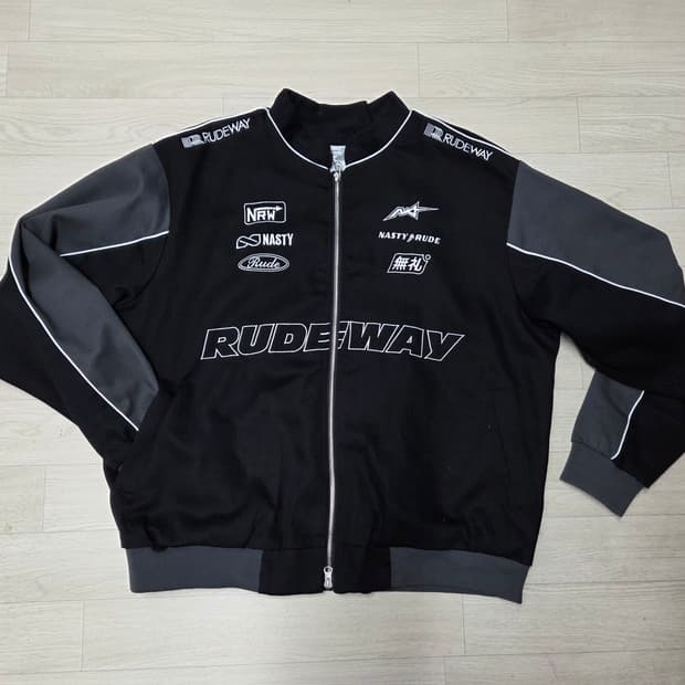 새상품 남성100 네스티팜 레이싱블루종,야구점퍼