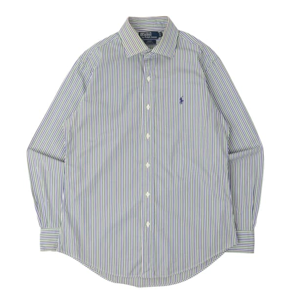 폴로 랄프로렌 컬러드 스트라이프 리젠트 커스텀핏 셔츠