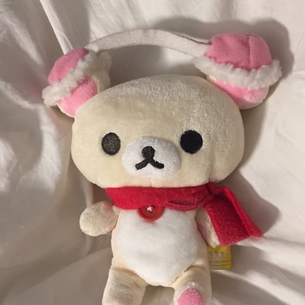 고전산엑스 코리락쿠마 목도리 인형 s