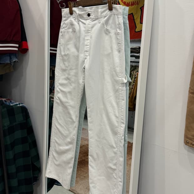 Dickies 디키즈 화이트 카펜터 워크 팬츠 (33inch)