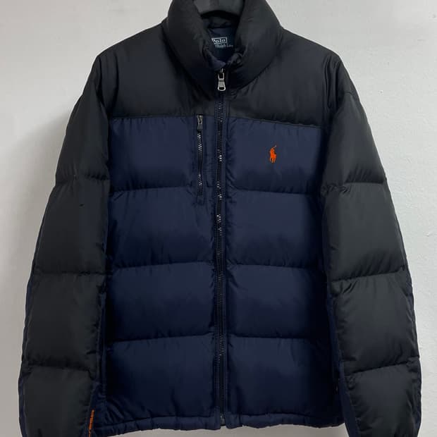 폴로 랄프로렌 투톤 다운 패딩 (on.120)