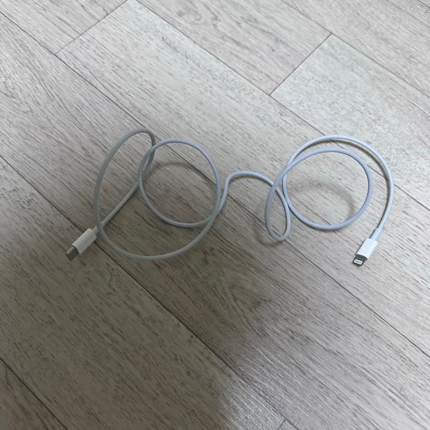 애플 아이폰 C to 8핀 케이블