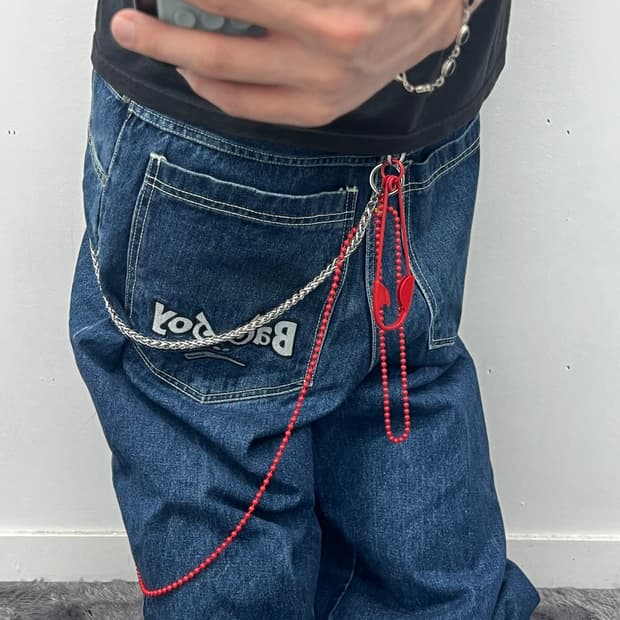 90s) Bad Boy old school denim pants