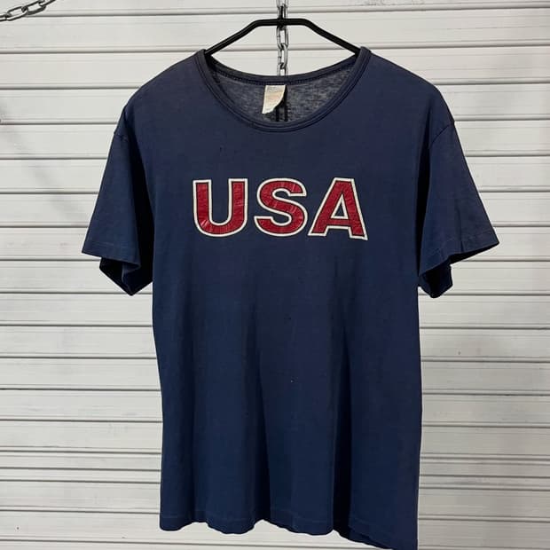70-80s BIKE faded tee (USA made)