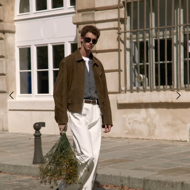 STU 와이드 팬츠 M