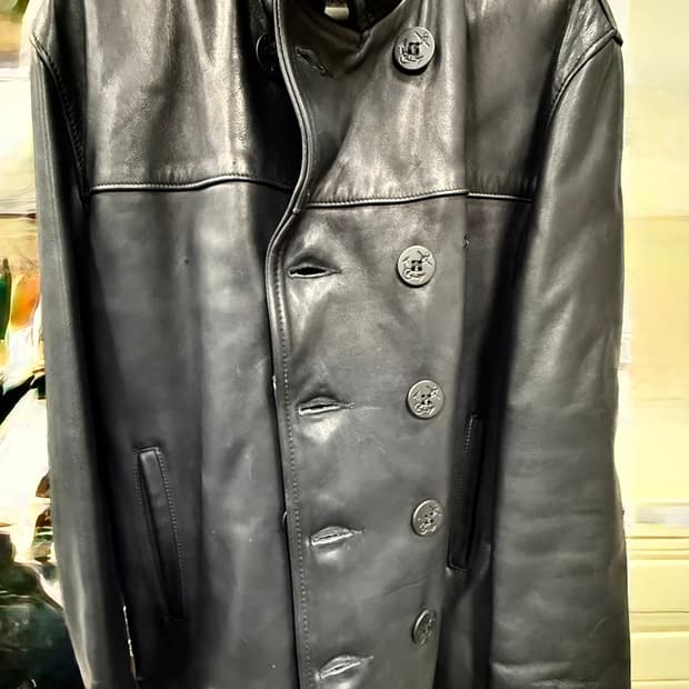 Schott 740n leather 피코트