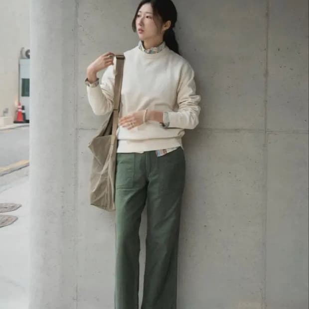 오어슬로우 퍼티그팬츠 우먼 2사이즈