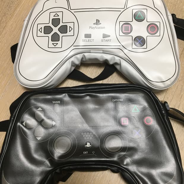 화이트)playstation 플레이스테이션 플스 가방