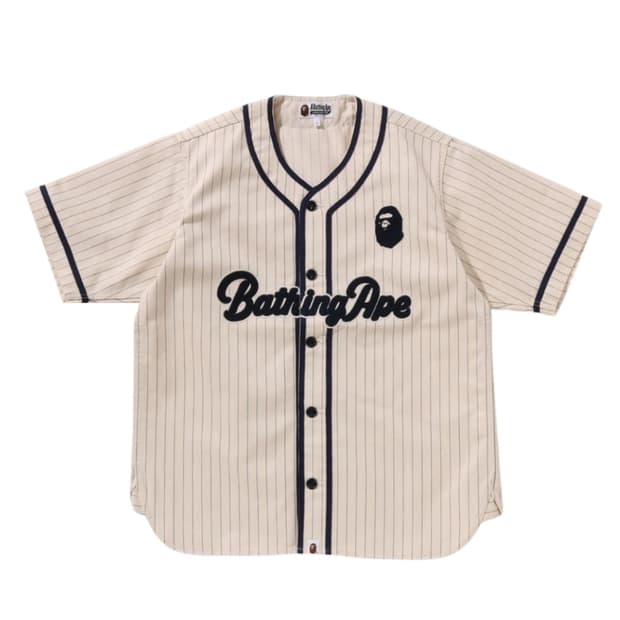 베이프 베이스볼 셔츠