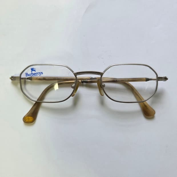 [Burberry] Vintage Hexagon Glasses