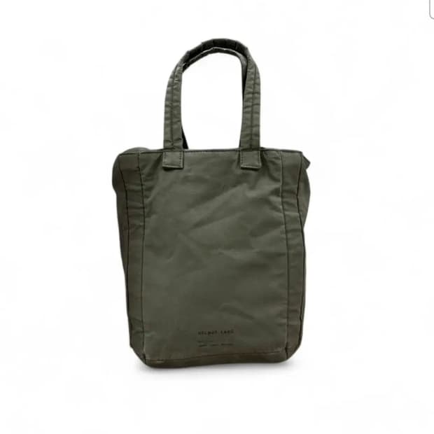 헬무트랭 아카이브 코튼 토트백 y2k
