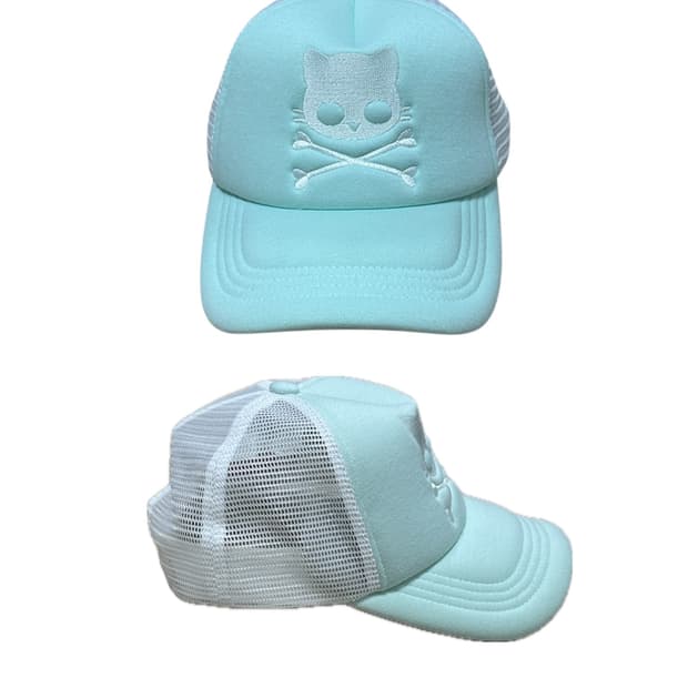 샤키리 고양이 민트모자
