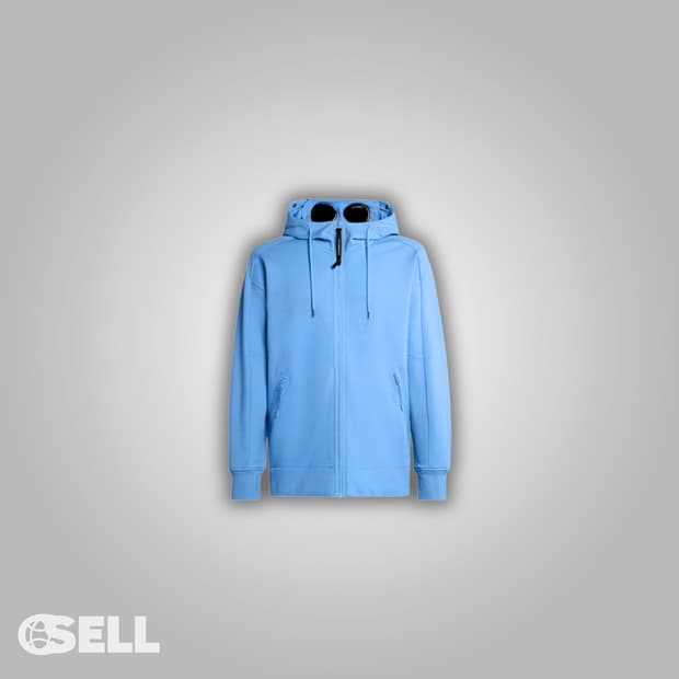 CP컴퍼니 블루 고글 후드집업 새상품