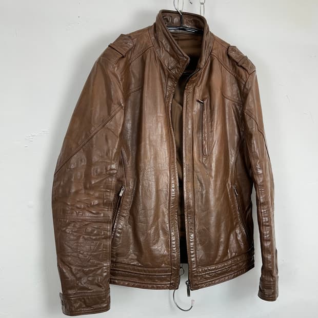 Kinloch Anderson Cowhide Leather Jacket