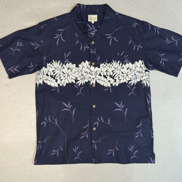 Fort worth surf 일본 빈티지 오리지널 하와이안 셔츠 L
