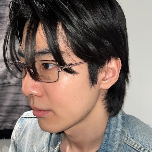 Chopard 핑크 큐빅 안경테 deadstock