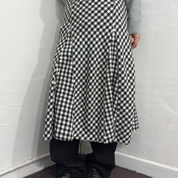 ripe picnic check skirt
