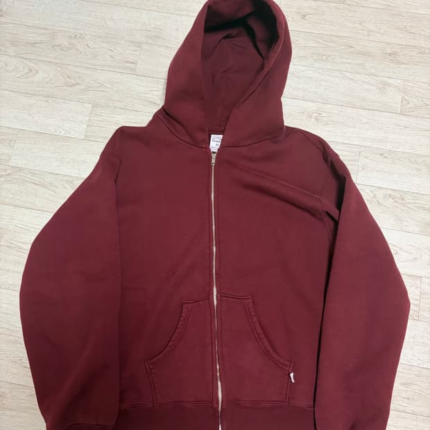 아킴보클럽 후드집업 xl 와인