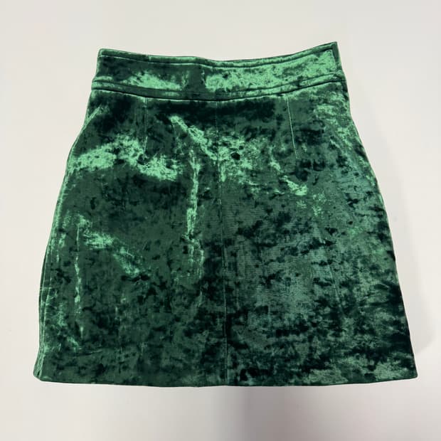 정품!! 여성 산드로 sandro 벨벳 스커트 2 26.7인치