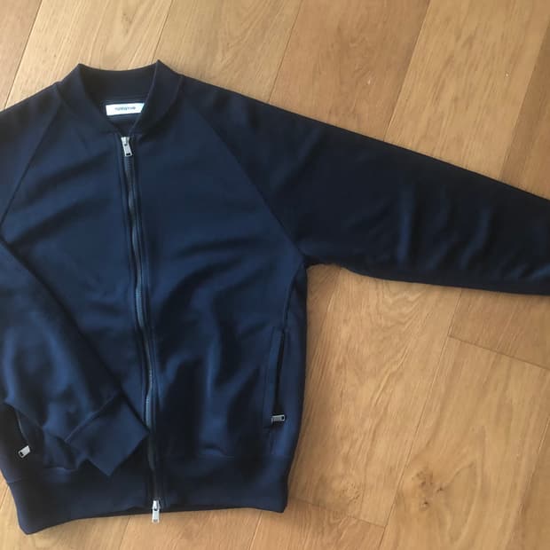 Nonnative full zip blouson poly jersey 
