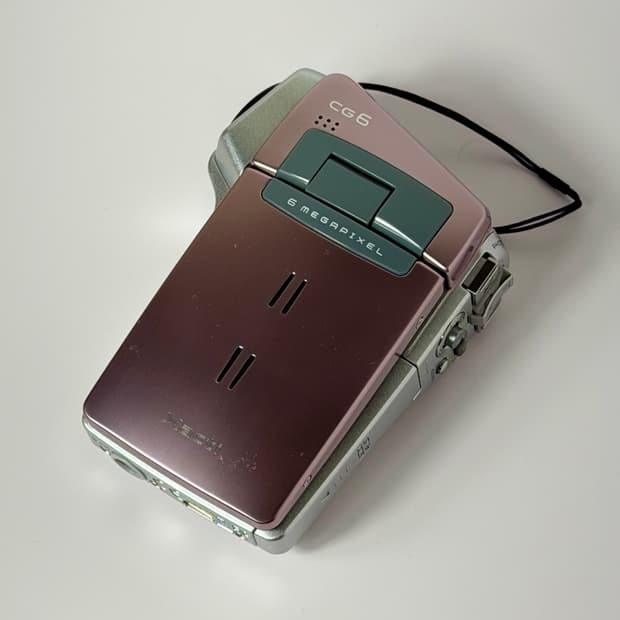 민트급) 산요작티 CG6 핑크 빈티지 디카
