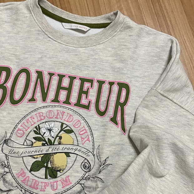 올리브데올리브 맨투맨