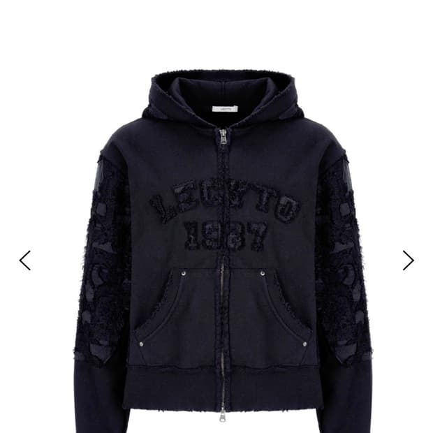 Destroyed Underground Hoodie Zip-Up_[Bla