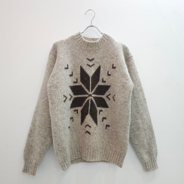 일본제 락포트 빈티지 울100% 니트