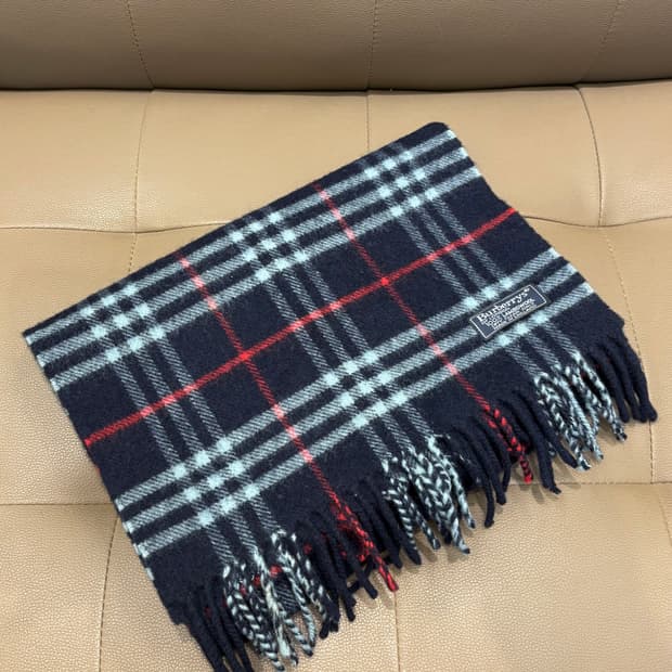 버버리 체크 머플러