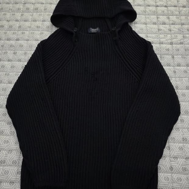 막스마라 MaxMara 블랙 니트 후드티 55