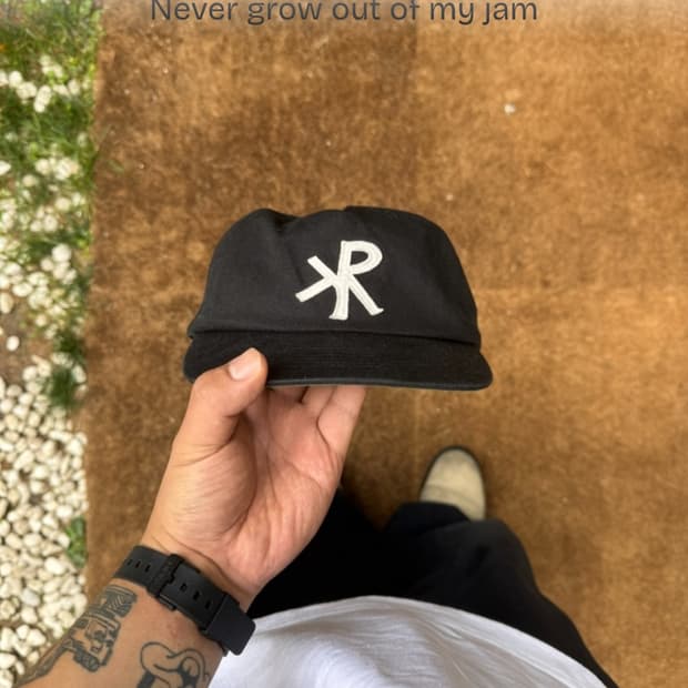 크래커하우스 볼캡 모자 블랙