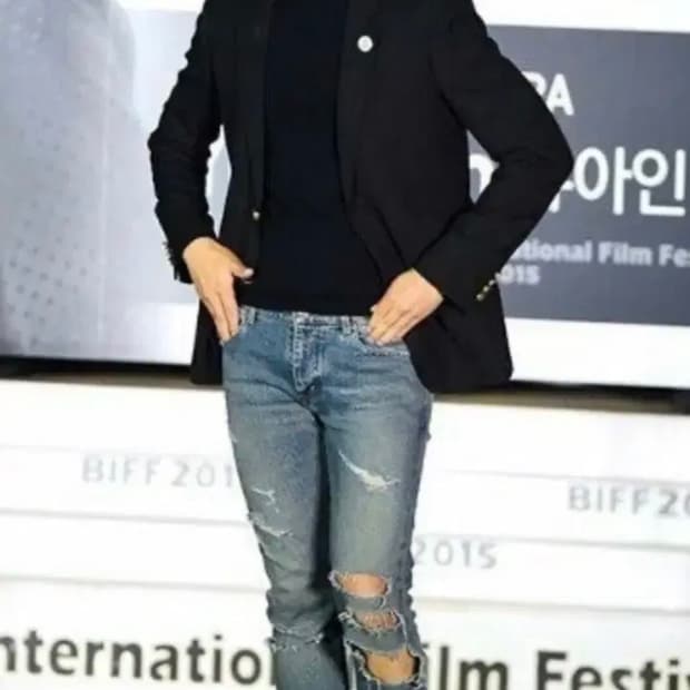 생로랑 15FW 디스진 데님(유아인 디스진)