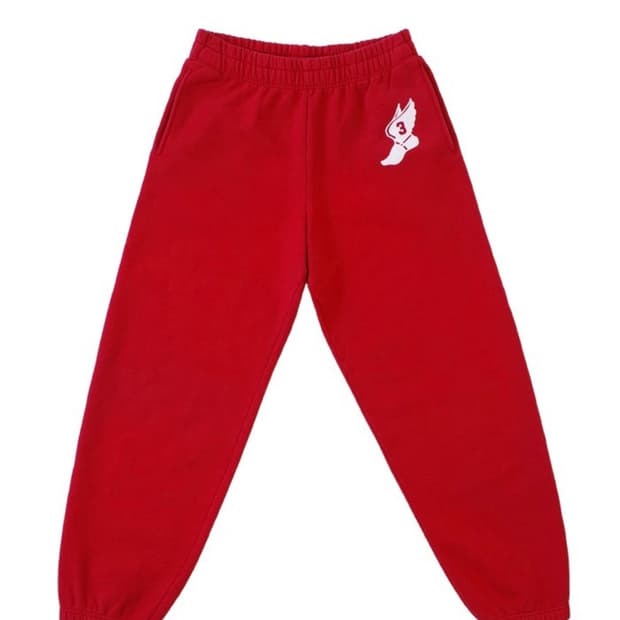 Wingfoot sweat pants (red)