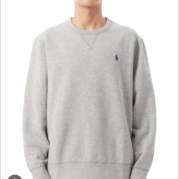 폴로 랄프로렌 클래식 로고 코튼 블렌드 맨투맨  M사이즈