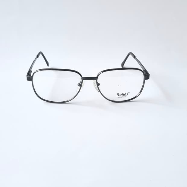 데드스탁 XXXL 유럽 빈티지  메탈 사각 빅사이즈  안경테  117