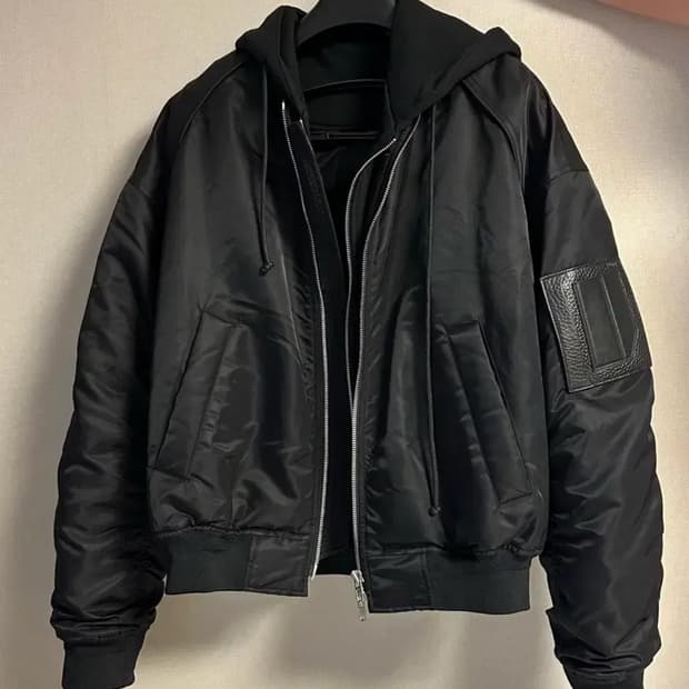 준지 디테쳐블 ma-1 마원 점퍼 24ss